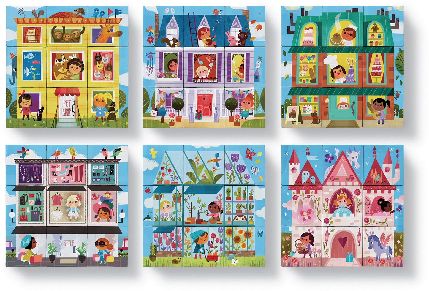 Little Architect- Girl Builder Blocks