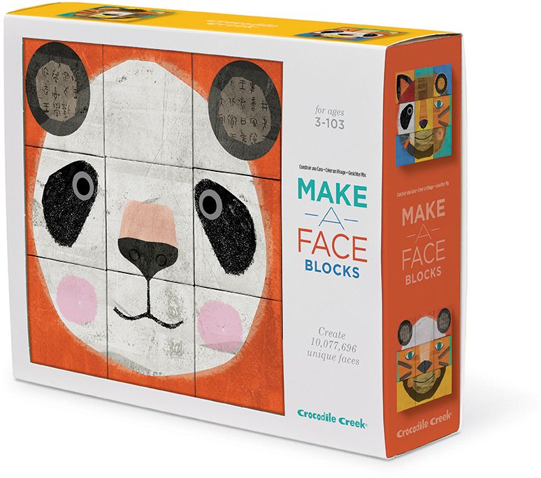 Make a Face Blocks - 9 piece set