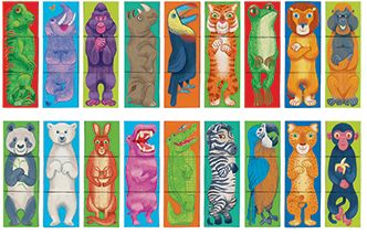 Make a Zoo Blocks - 9 piece set