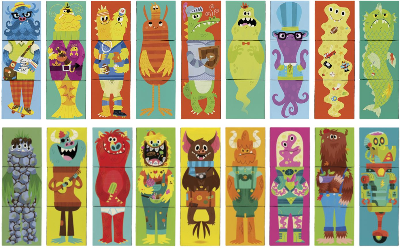 Make A Monster Blocks