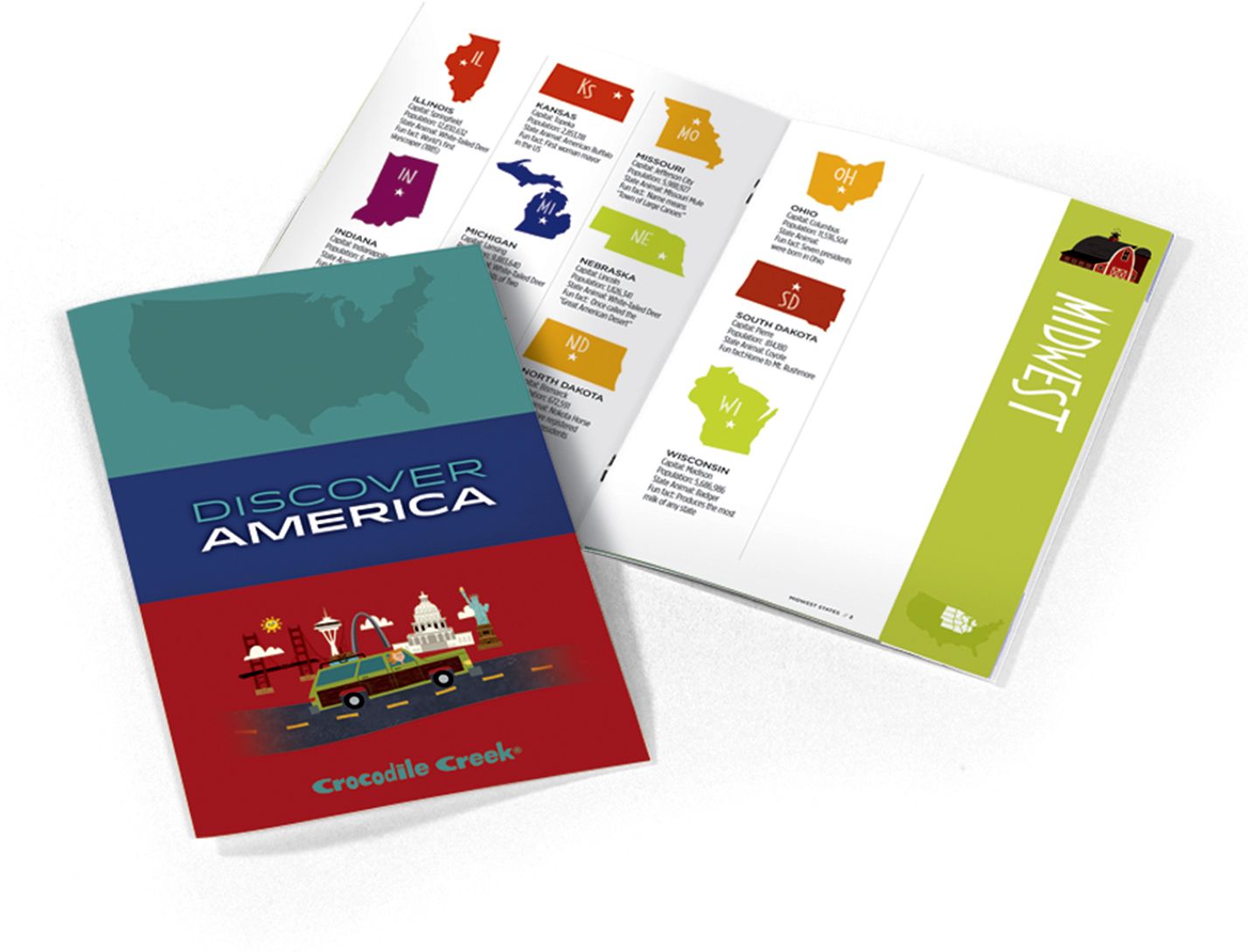 Discover America 100 pc Giant Puzzle