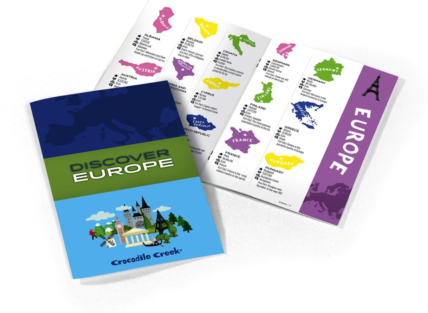 Discover Europe 100 pc Giant Puzzle