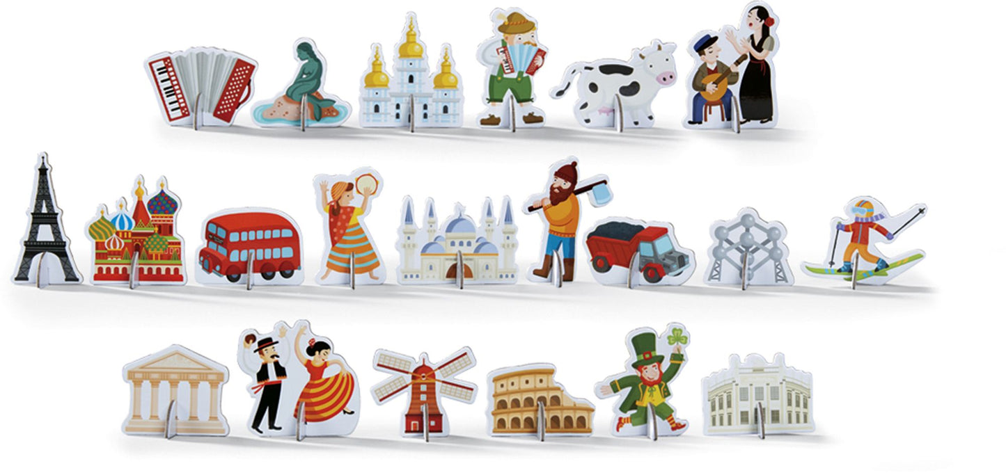 Discover Europe 100 pc Giant Puzzle