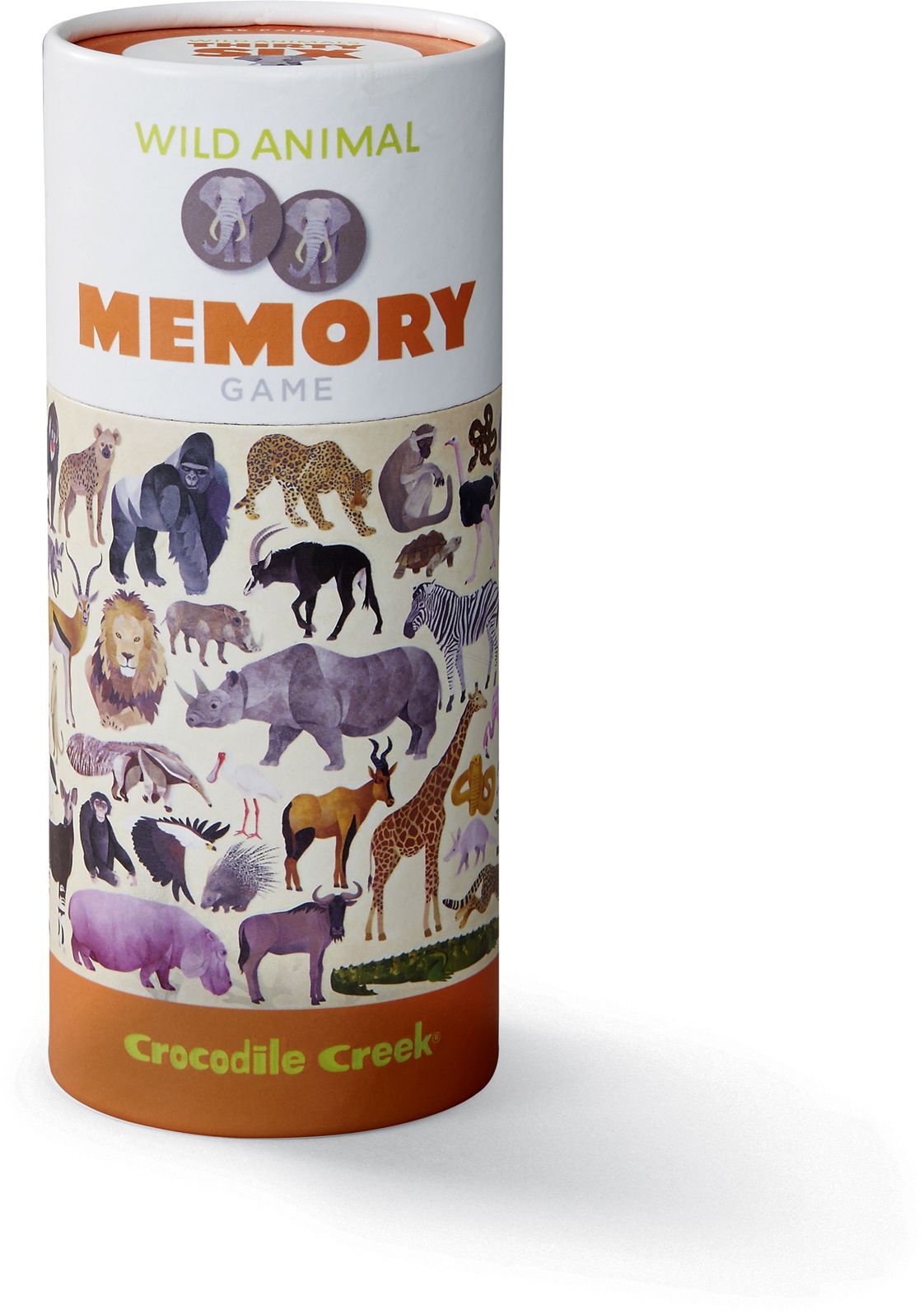 Wild Animals Memory Game