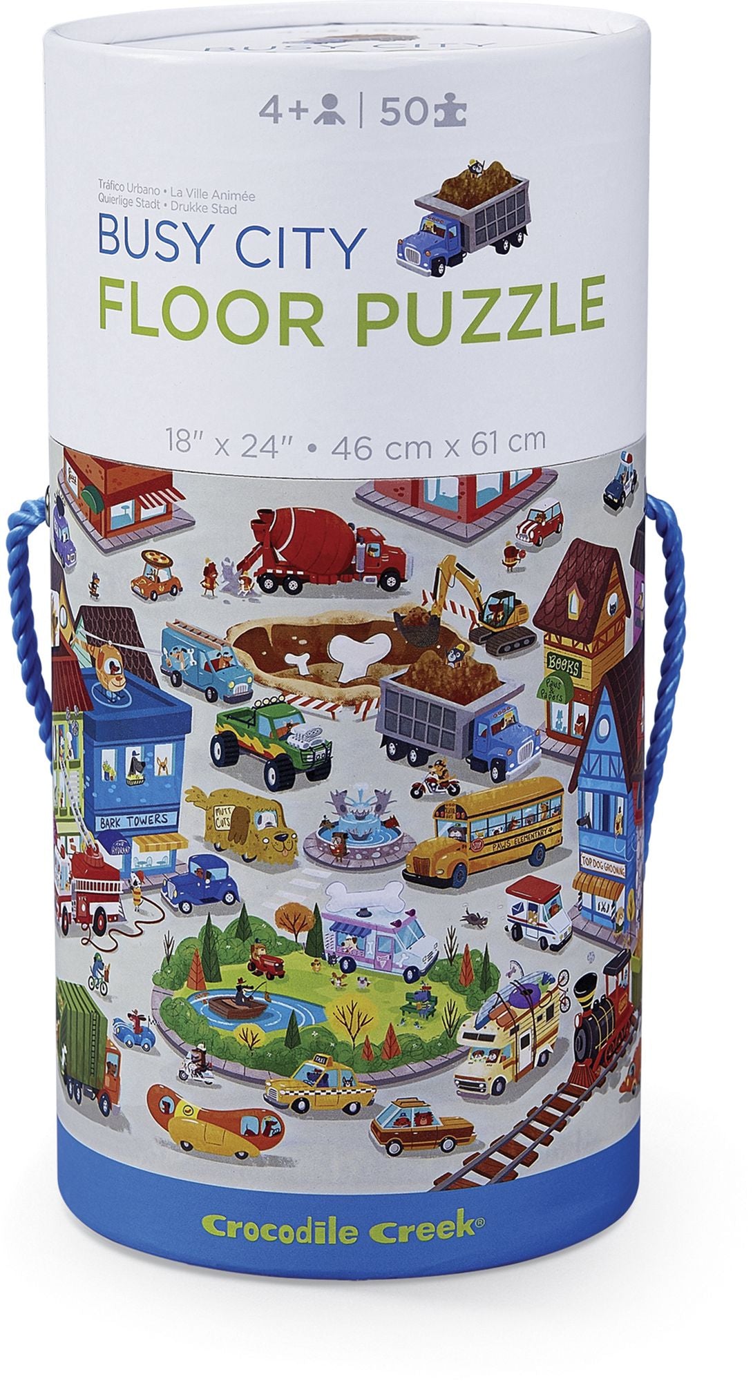 Busy City 50 pc Floor Puzzle