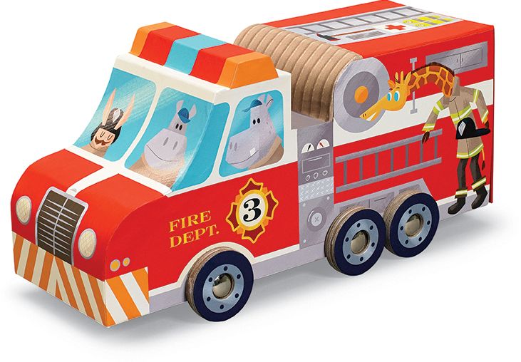 Fire Station Puzzle & Play - 24 pc Puzzle