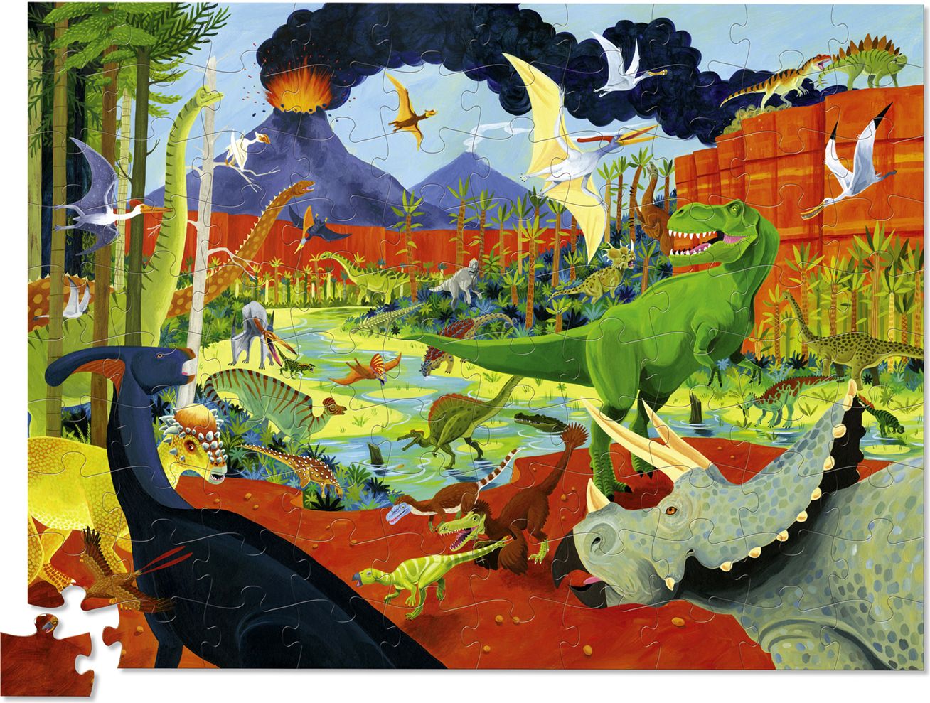 Thirty Six Dinosaurs 100 pc puzzle