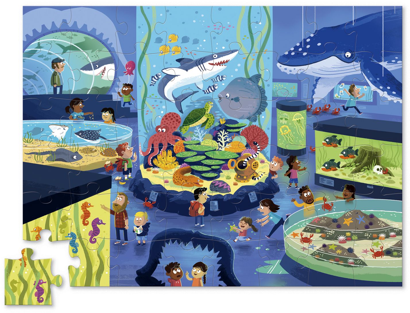 Day at the Museum - Aquarium 48 pc Puzzle