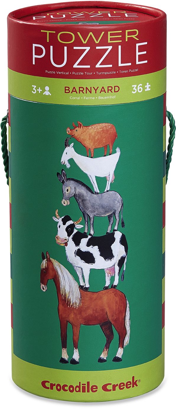 Barnyard Tower 36 pc Floor Puzzle