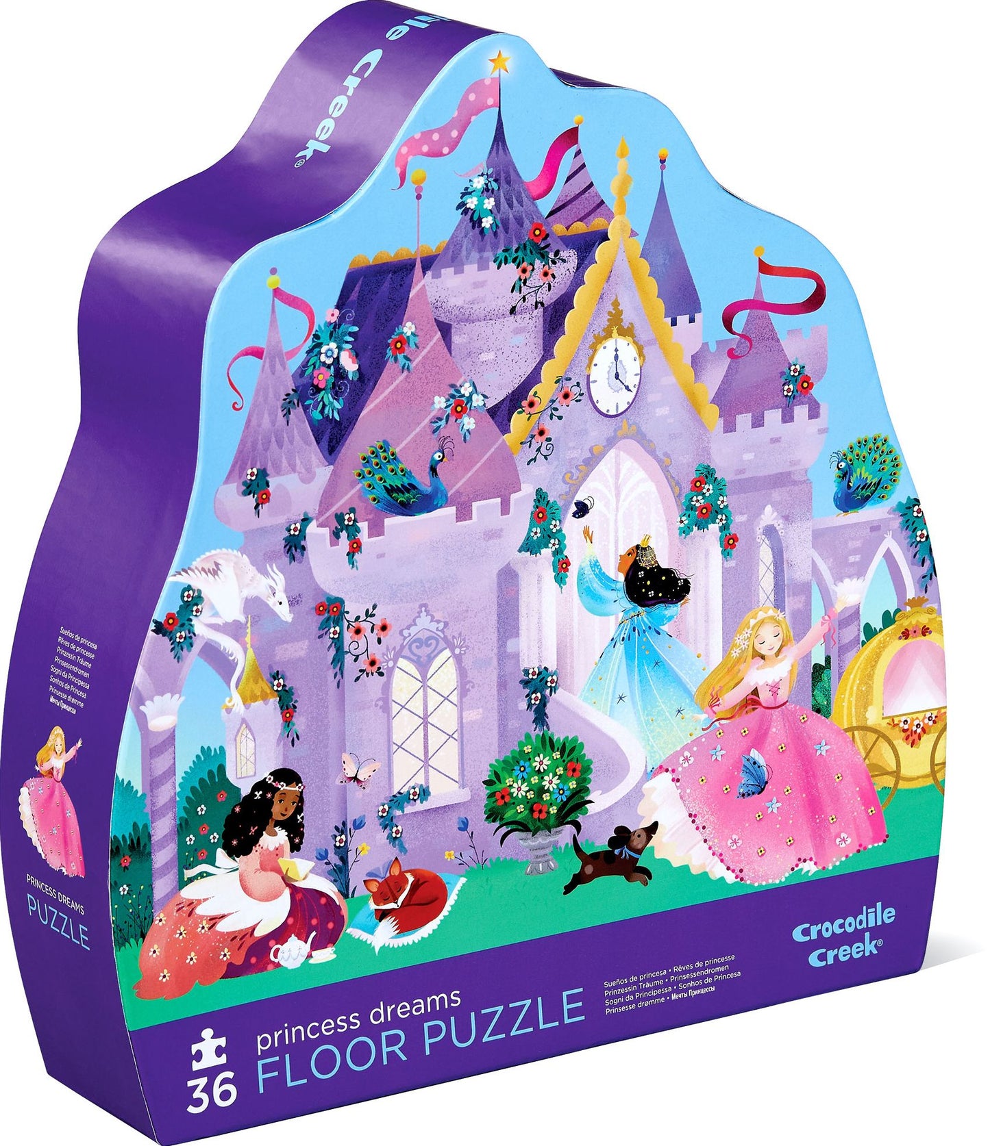 Shaped Box Flr Puzzle/Knights Castle