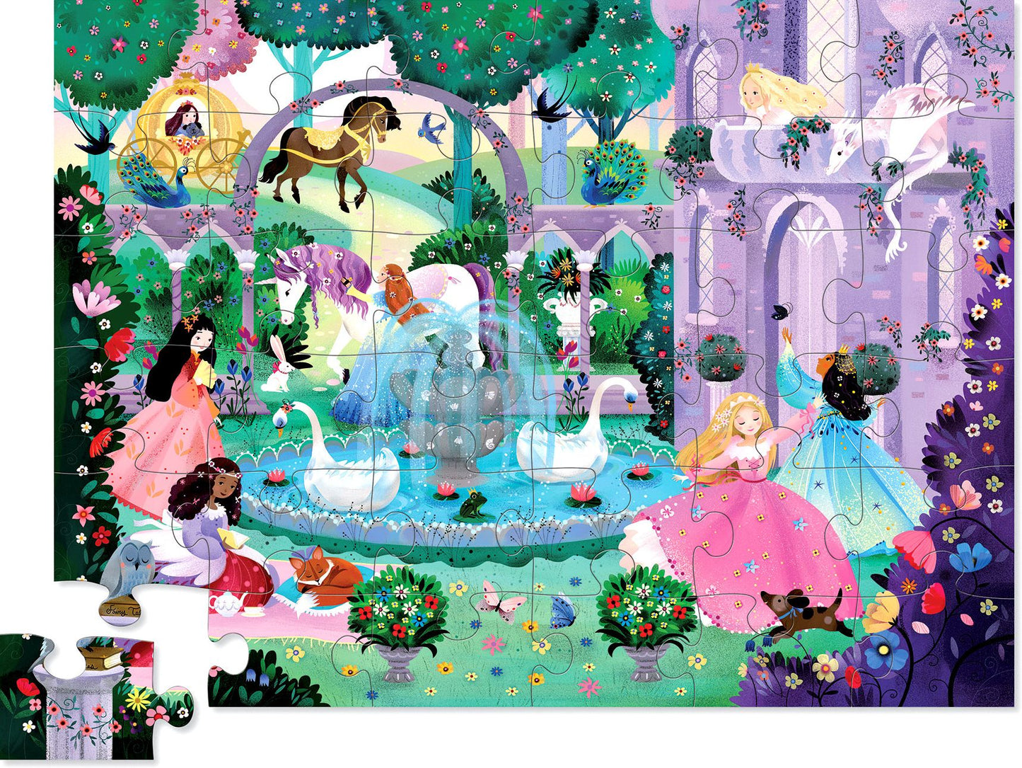 Shaped Box Flr Puzzle/Knights Castle
