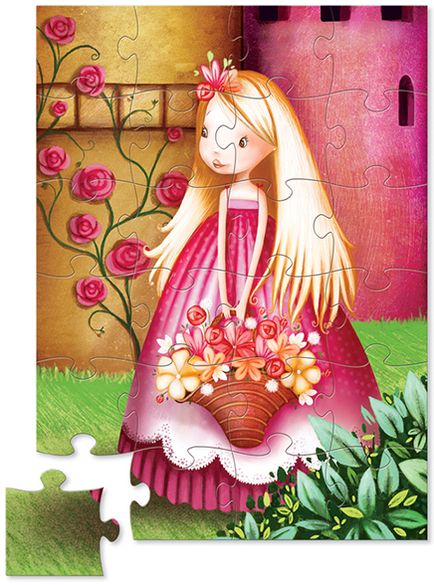 Flower Princess 36 pc Floor Puzzle