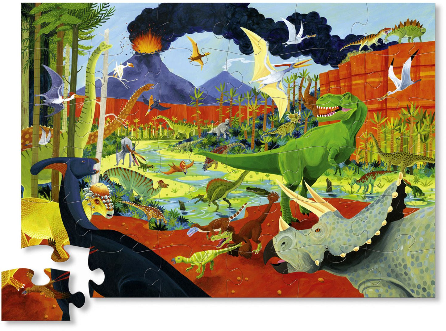 Land of Dinosaurs 36 pc Floor Puzzle