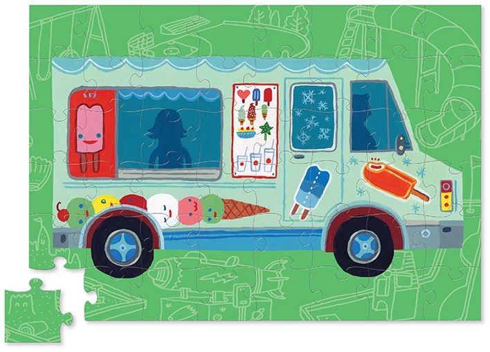 Ice Cream Truck Spin 'n Play Puzzle
