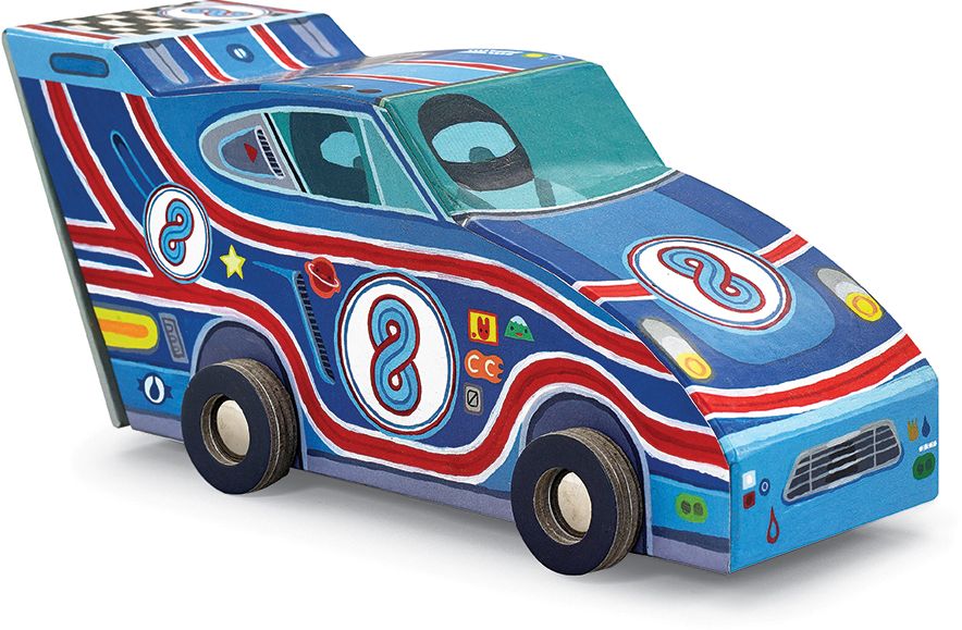 Race Car Spin 'n Play 48 pc Puzzle