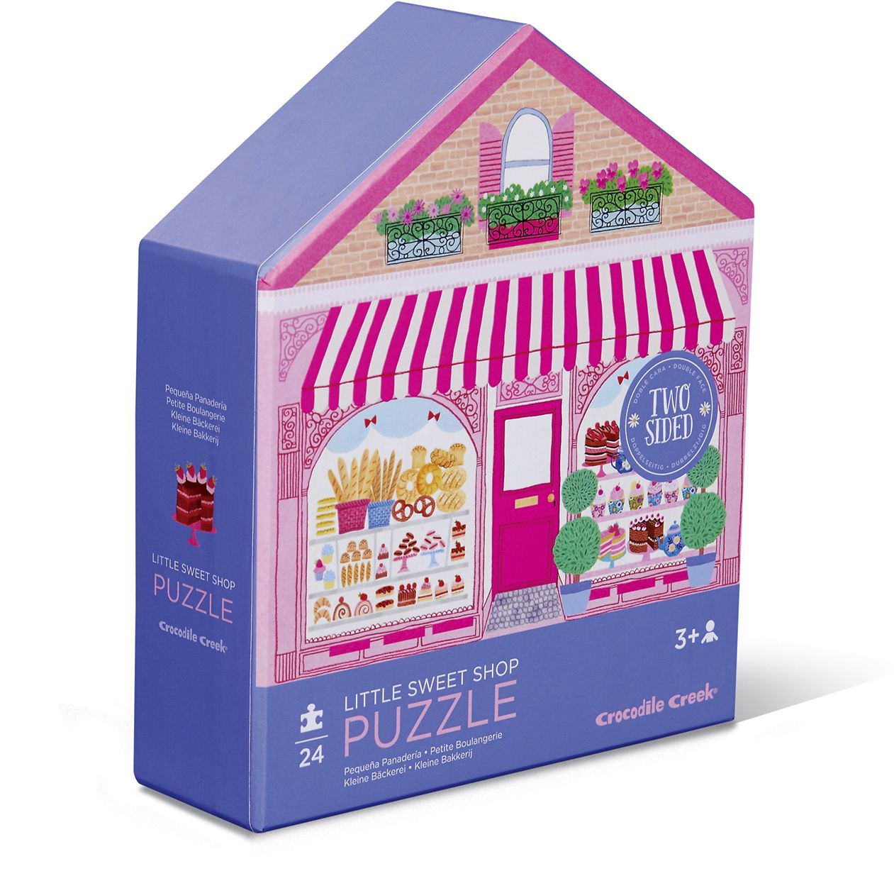 Little Sweet Shop Double Sided 24 pc Puzzle