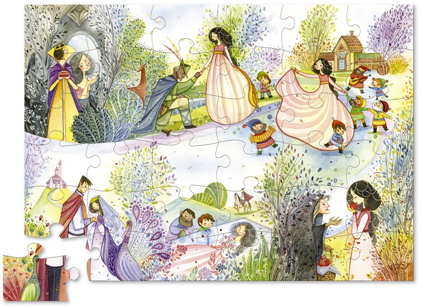 Snow White Once Upon a Puzzle