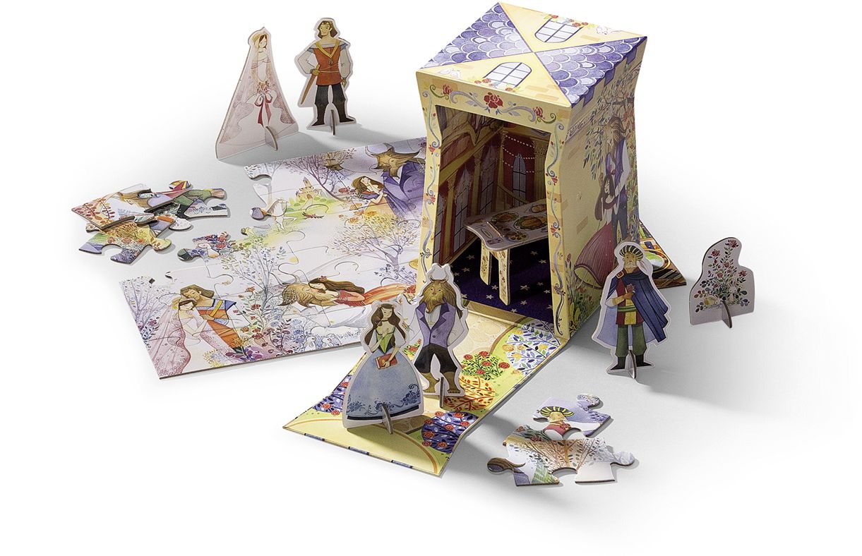 Beauty and the Beast Once Upon A Puzzle