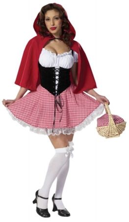 Costumes For All Occasions Cs589Md Red Hot Riding Hood Medium