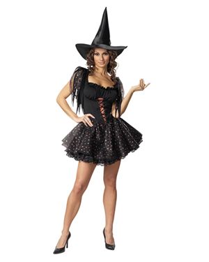 Cinema Secrets Inc. CI65396-L Glitter Witch Adult Costume Size Large