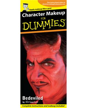Cinema Secrets Inc. FD002CI Makeup For Dummies Bedeviled Devil Makeup Kit