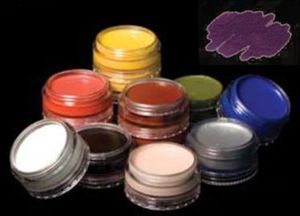 Cinema Secrets CC046C - Undead Purple Cream Makeup - .125 Oz - Carded