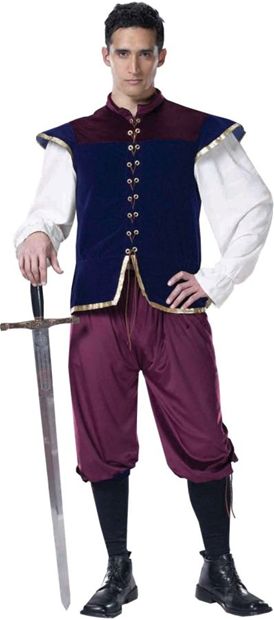 Costumes For All Occasions Cs221Xl Renaissance Nobleman X Large