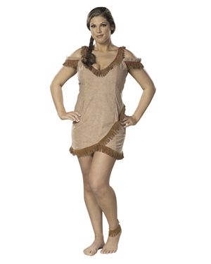 Cinema Secrets Inc. CI85843-XXXL Adult Plus Size Sassy American Indian Costume Size Xxx-Large