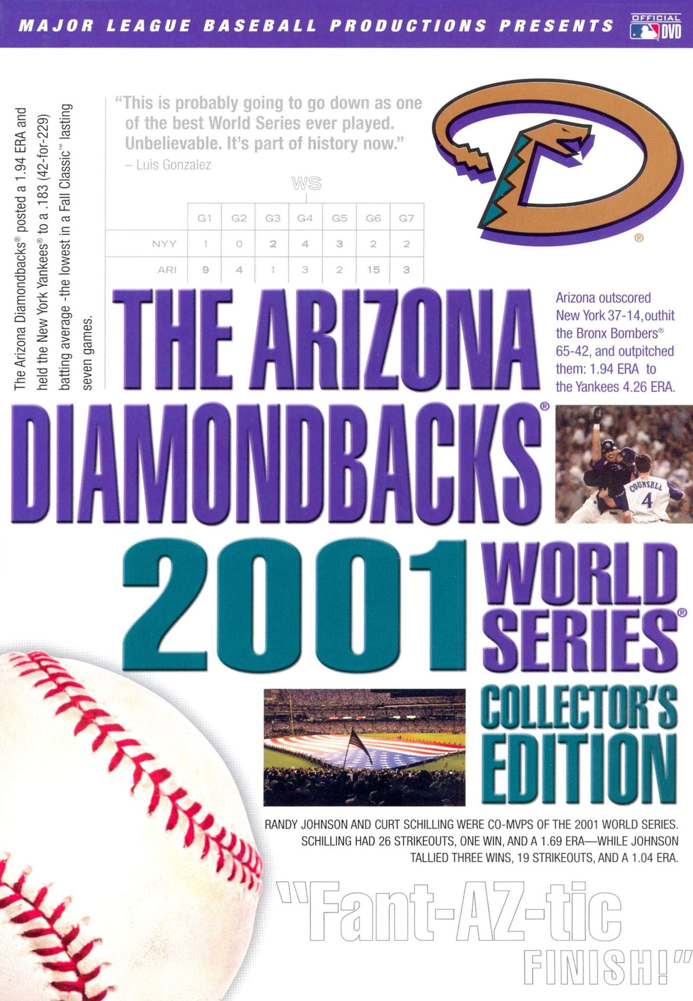 The Arizona Diamondbacks: 2001 World Series Collector's Edition [7 Discs]