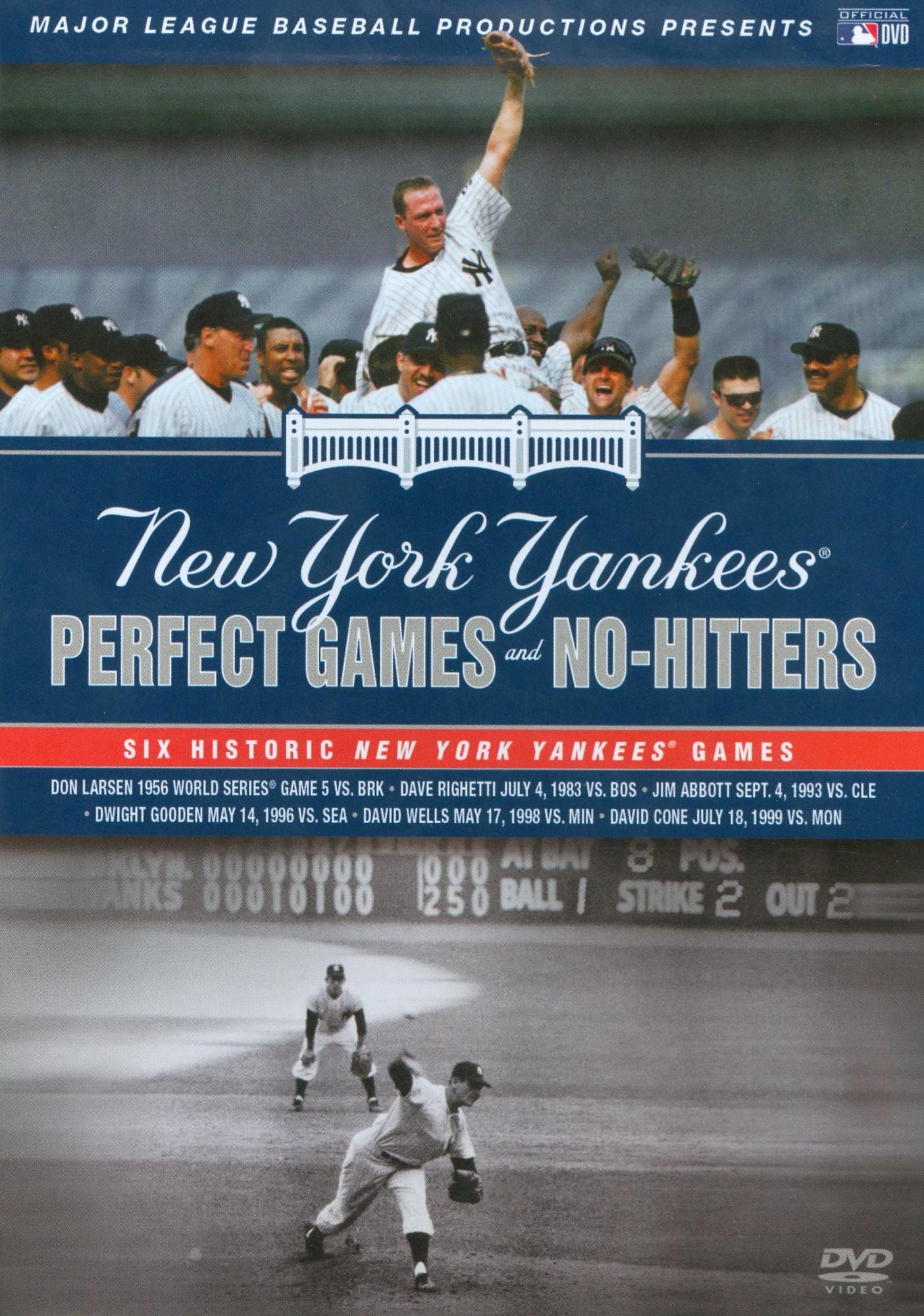 The New York Yankees: Perfect Games & No Hitters [6 Discs]