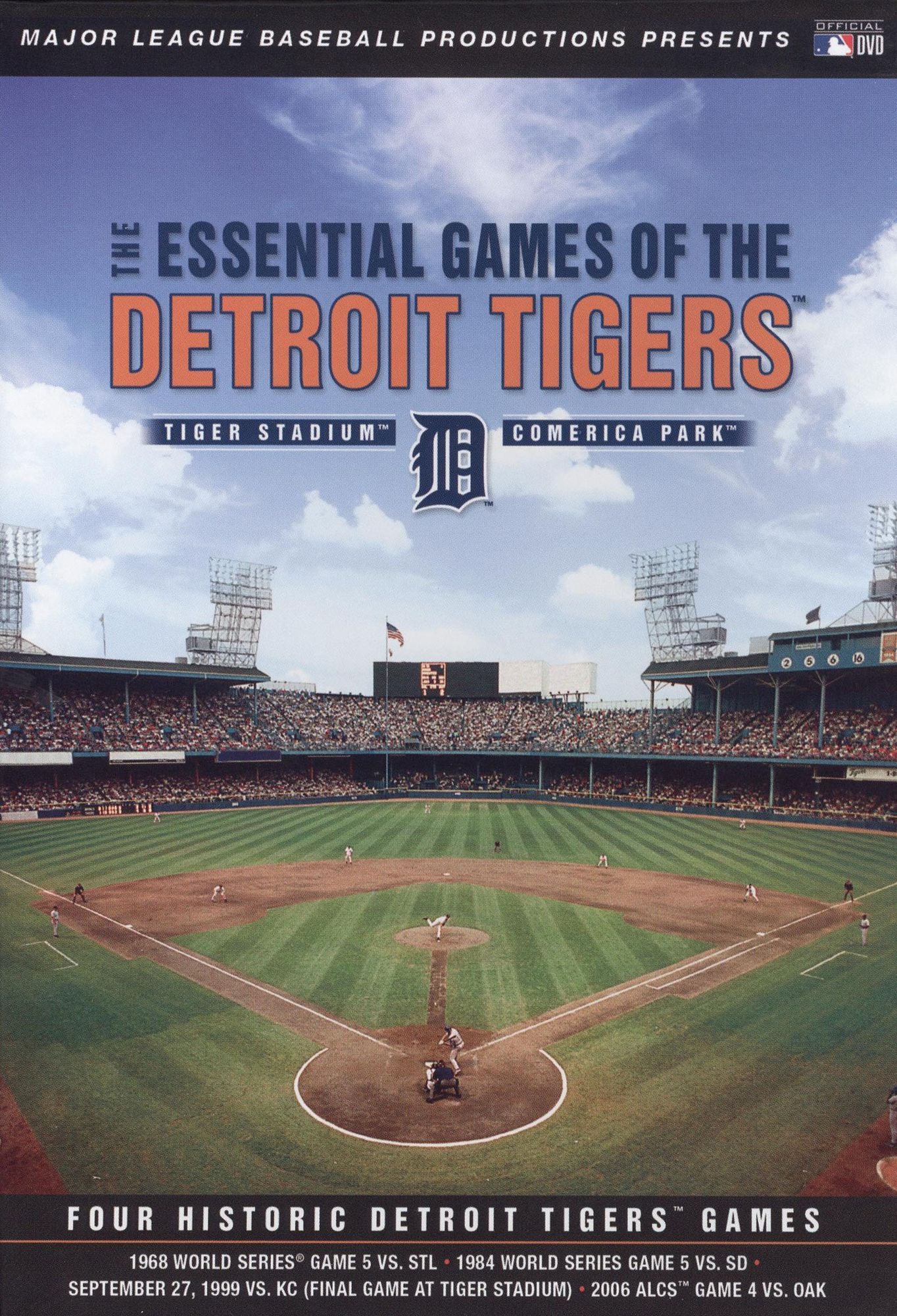 The Essential Games of the Detroit Tigers [4 Discs]