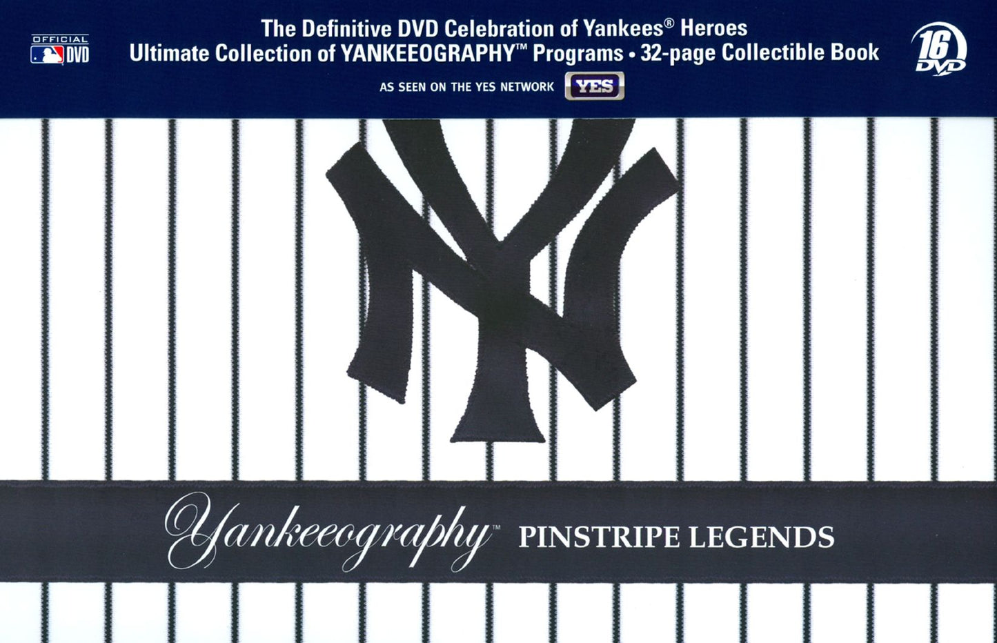 MLB: Yankeeography - Pinstripe Legends [Collector's Edition] [16 Discs]