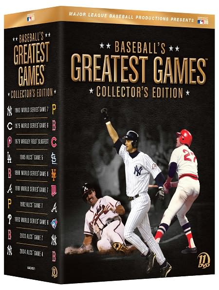 Baseball's Greatest Games [Collector's Edition] [10 Discs]