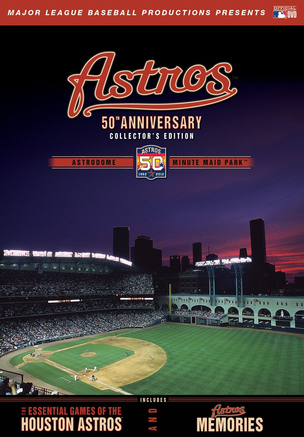 MLB: Astros 50th Anniversary - The Essential Games of the Houston Astros/Astros Memories [5 Discs]