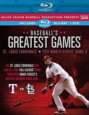 MLB: Baseball's Greatest Games - 2011 World Series Game 6 [Blu-ray/DVD]