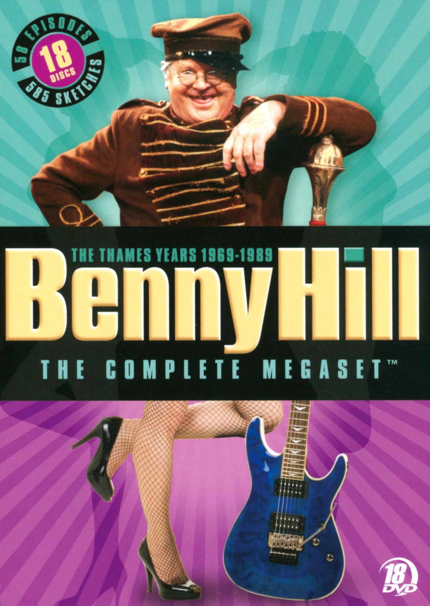 Benny Hill: The Thames Years 1969-1989 - The Complete Megaset [18 Discs]