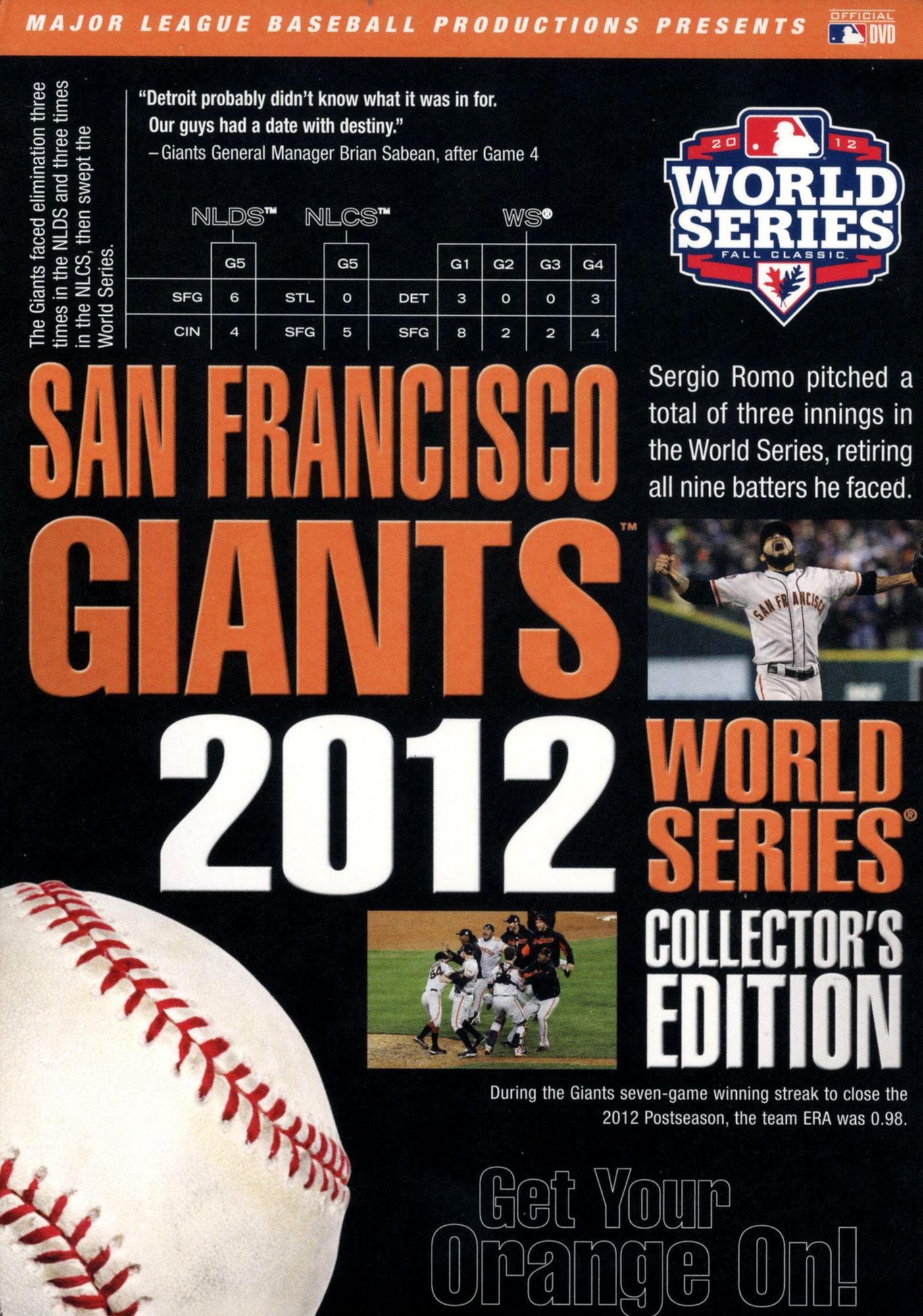 MLB: 2012 World Series [Collector's Edition] [8 Discs]