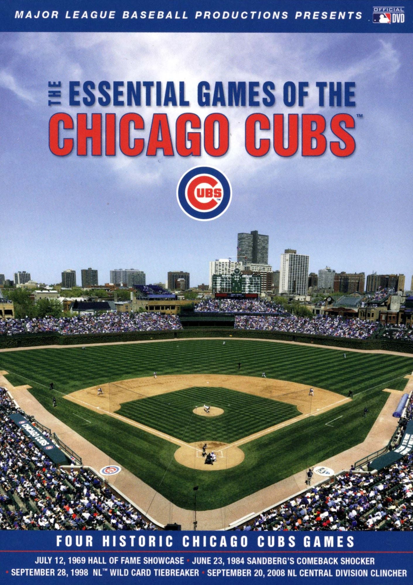 MLB: The Essential Games of the Chicago Cubs [4 Discs]
