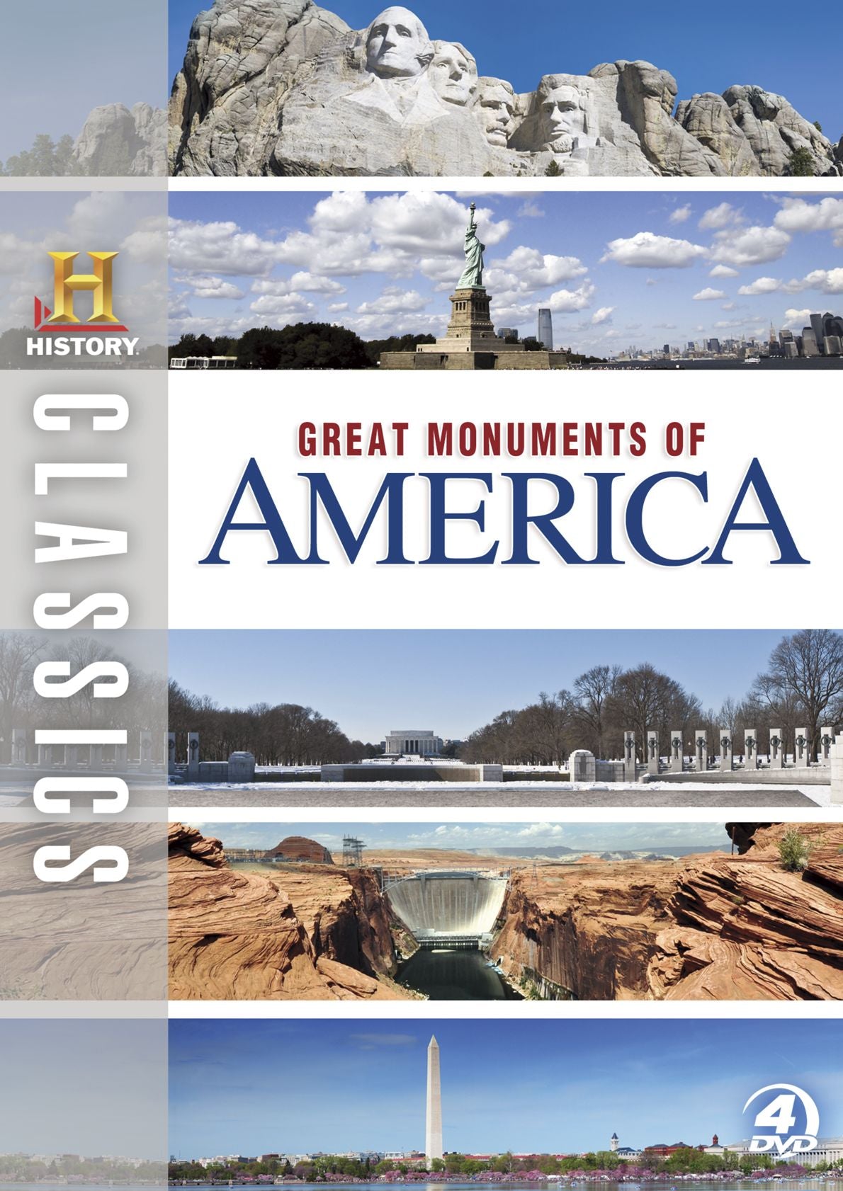 History Classics: Great Monuments of America [4 Discs]