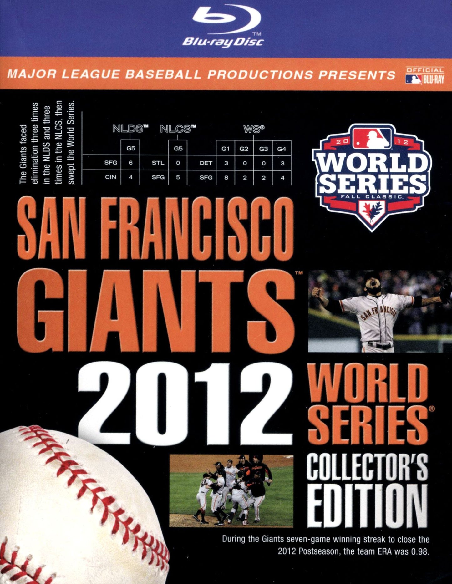 MLB: 2012 World Series [Collector's Edition] [8 Discs] [Blu-ray]
