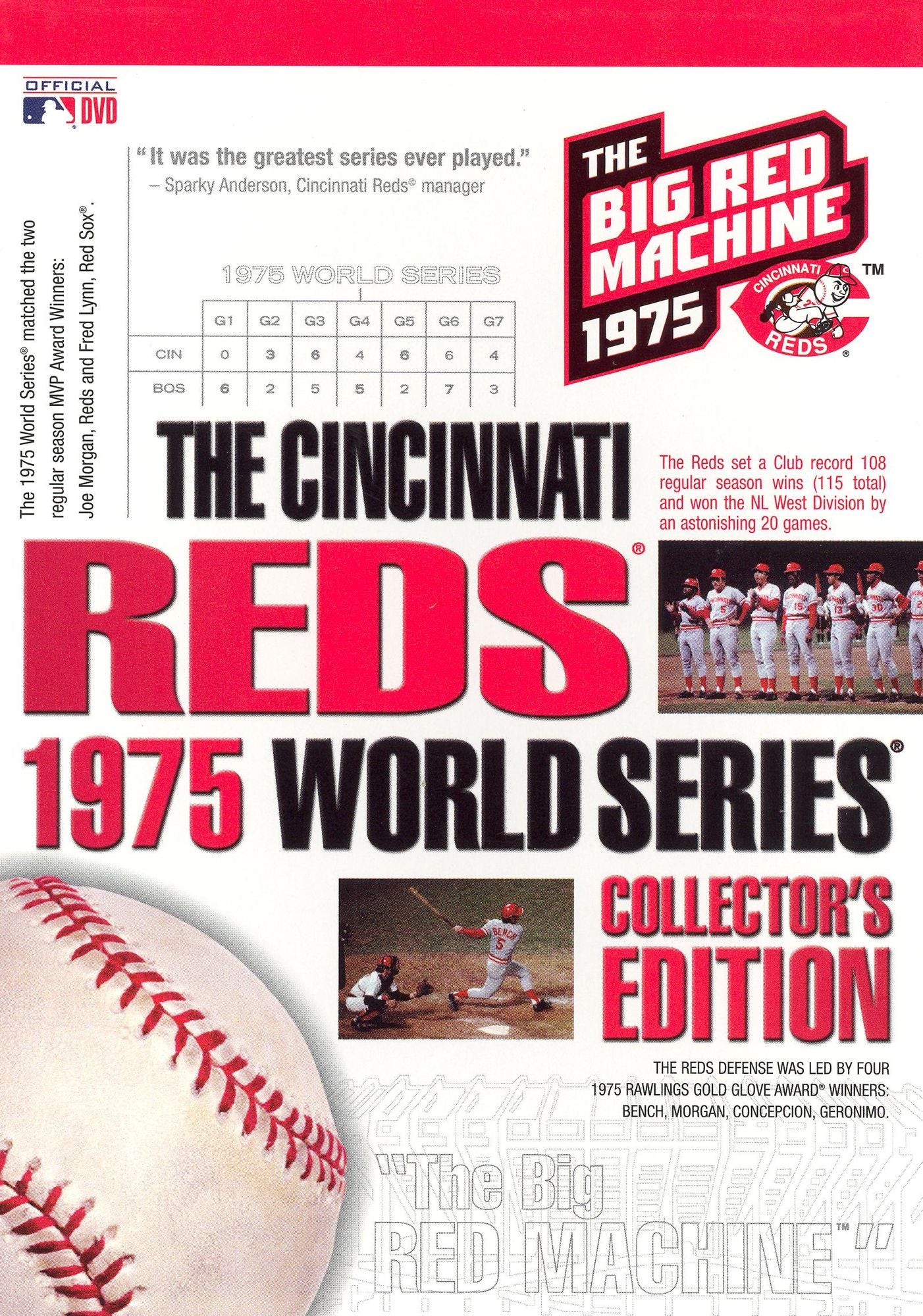The Cincinnati Reds: 1975 World Series Collector's Edition [7 Discs]