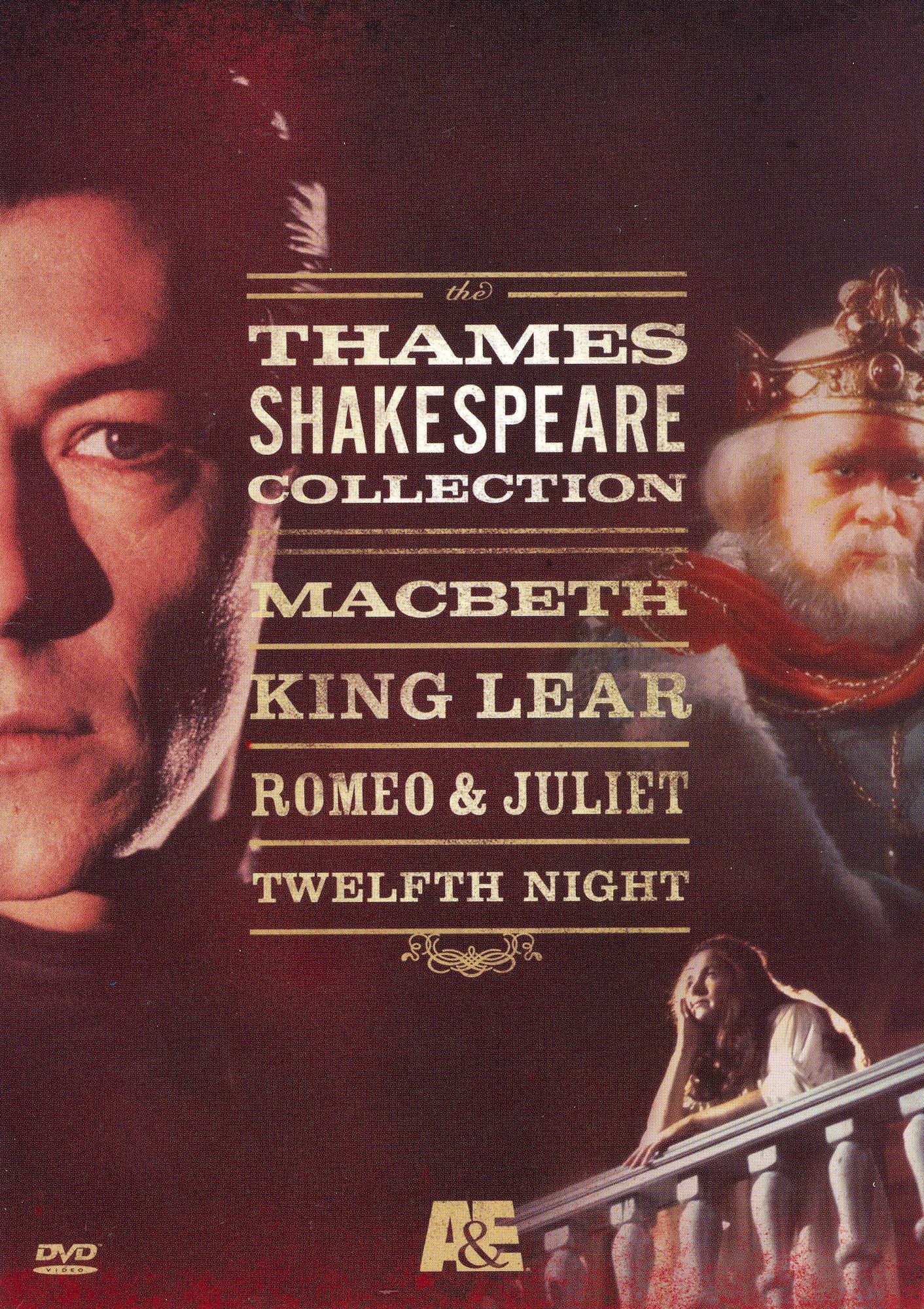 The Thames Shakespeare Collection: MacBeth/King Lear/Romeo & Juliet/Twelfth Night