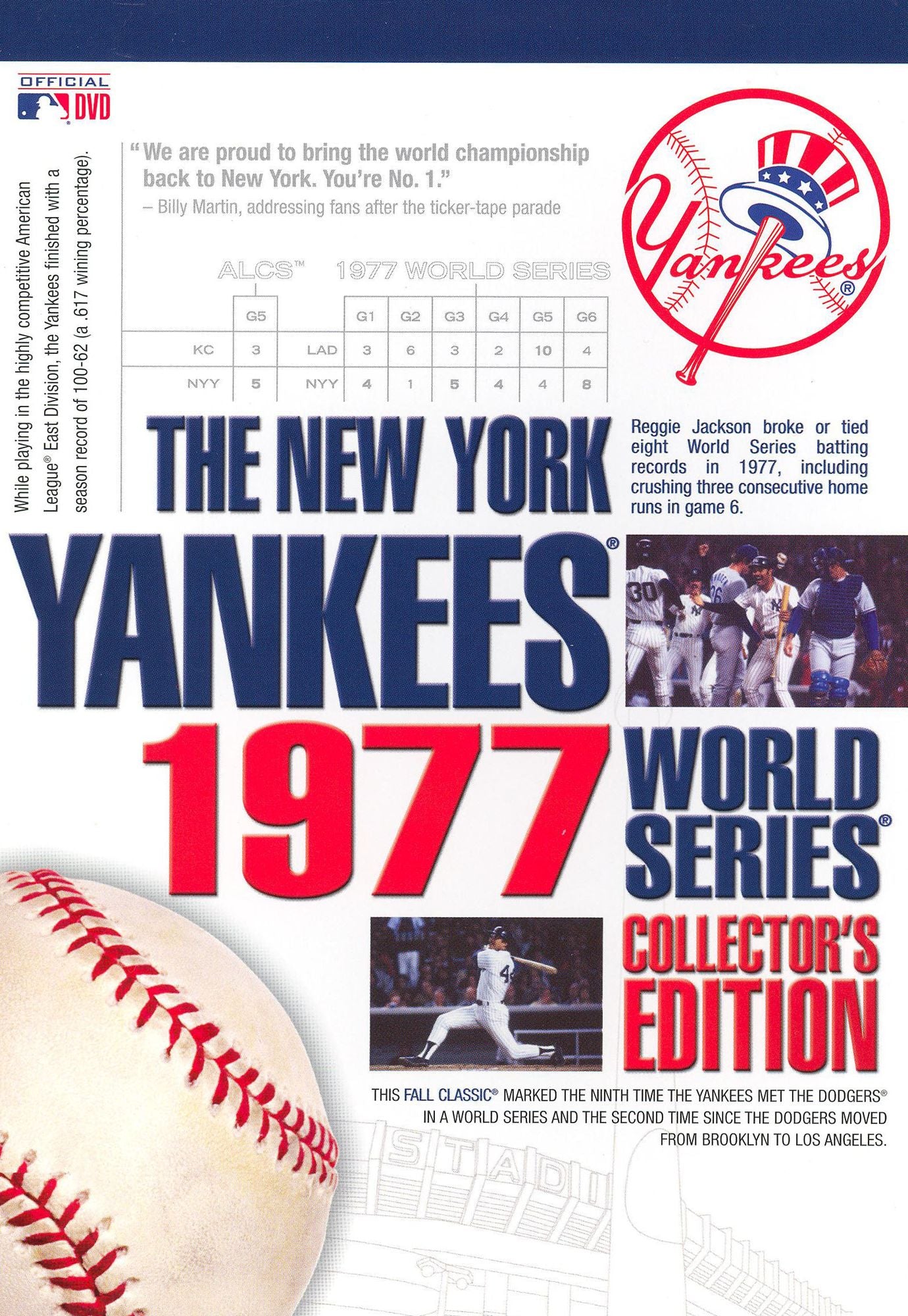 The 1977 World Series New York Yankees Collector's Edition [7 Discs]