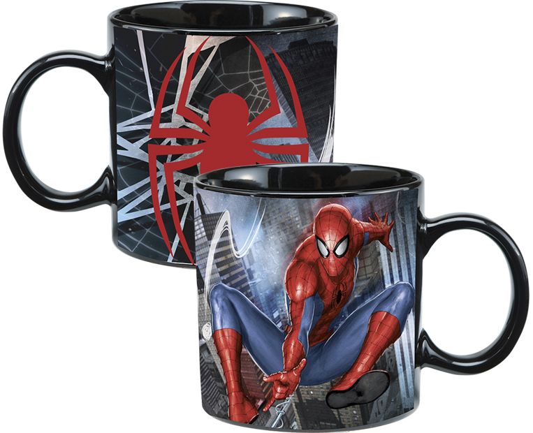 Marvel Spider-Man 20 oz. Ceramic Heat Reactive Mug