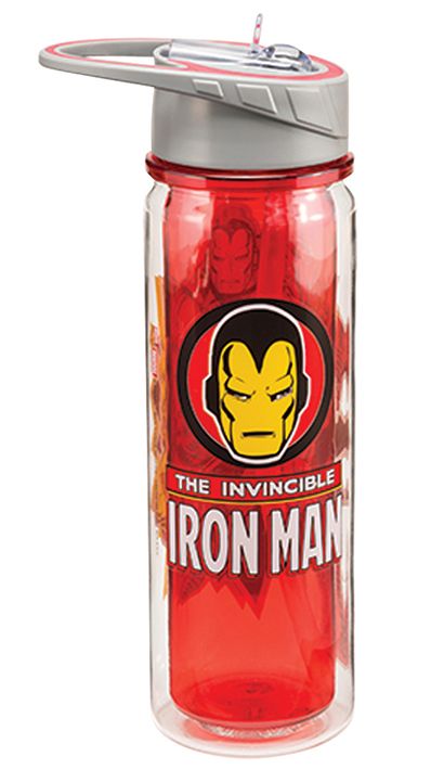 Marvel Iron Man 18oz Trtan Water Bottle