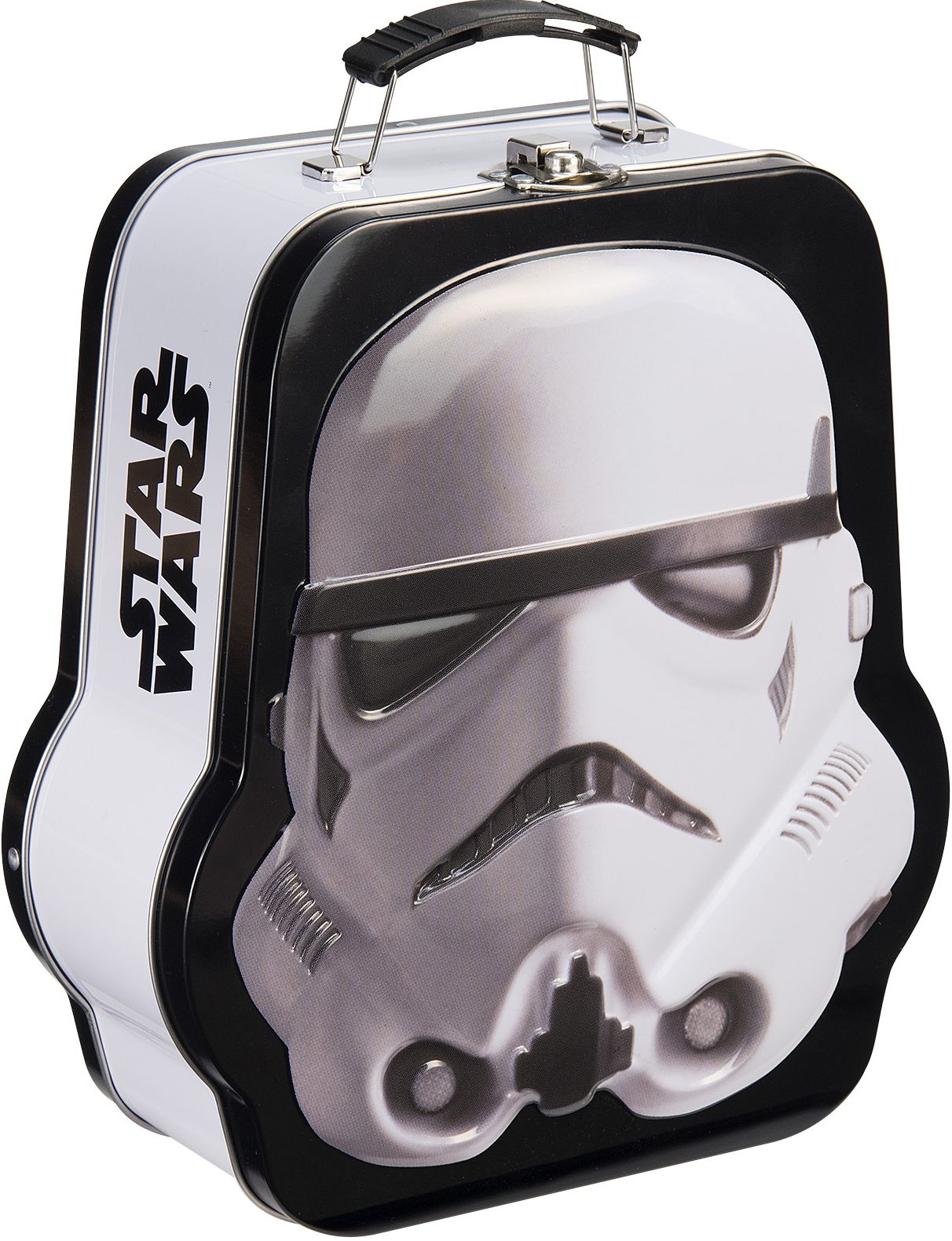 Star Wars Storm Trooper Shaped Tin Tote