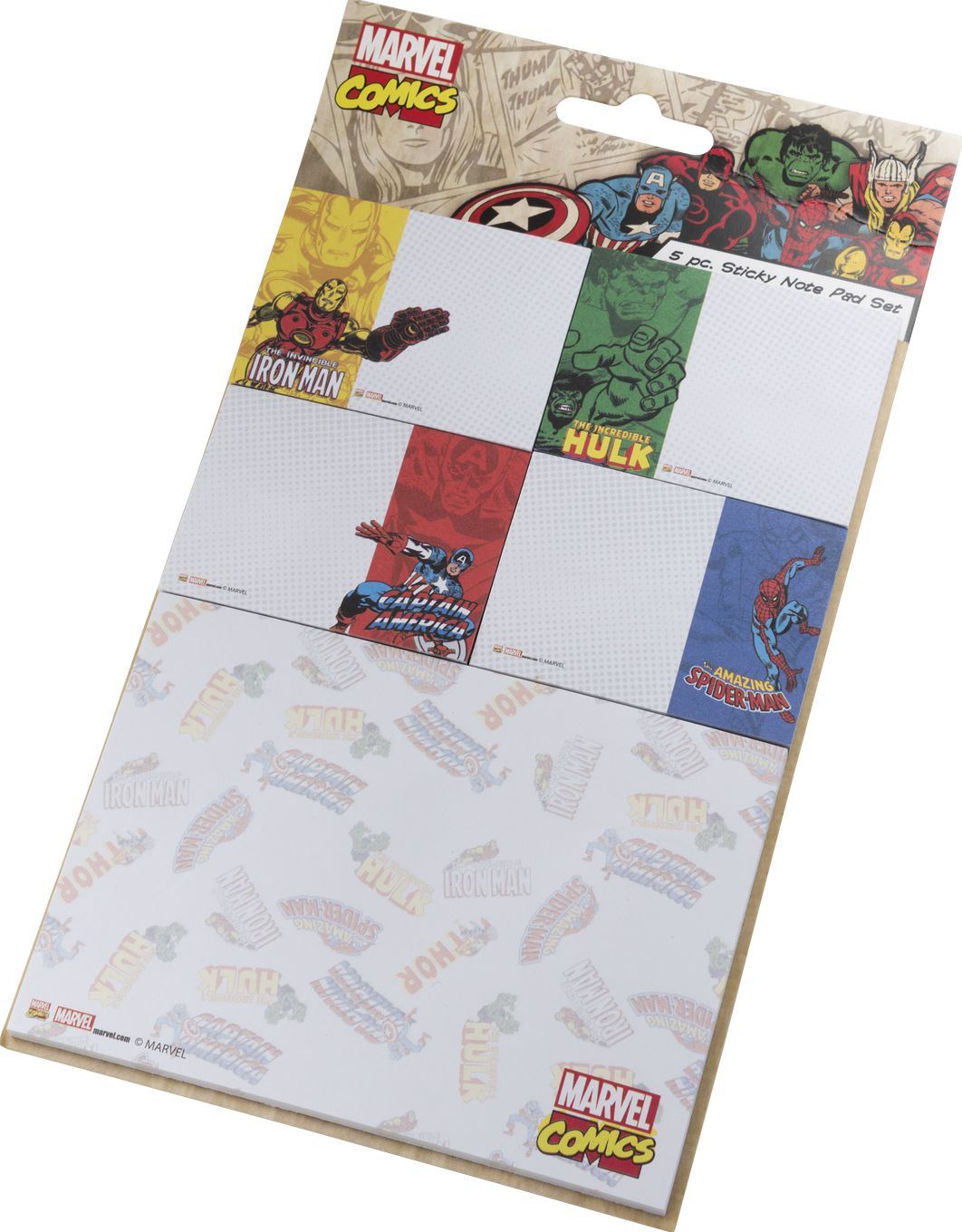 Marvel Sticky Notepad Set