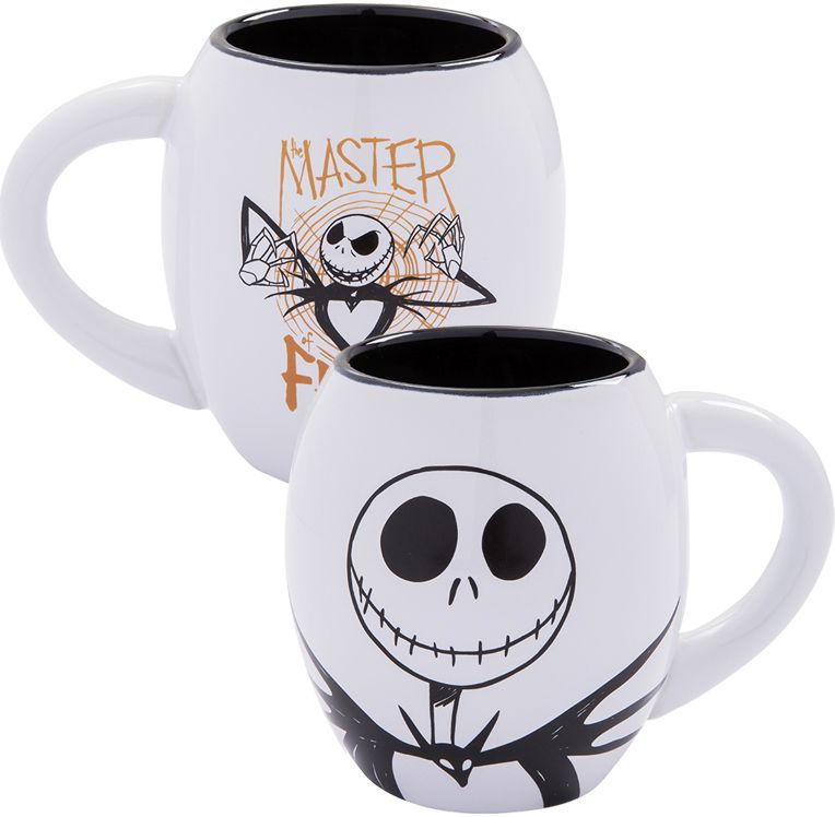 The Nightmare Before Christmas Jack 18 oz. Oval Ceramic Mug