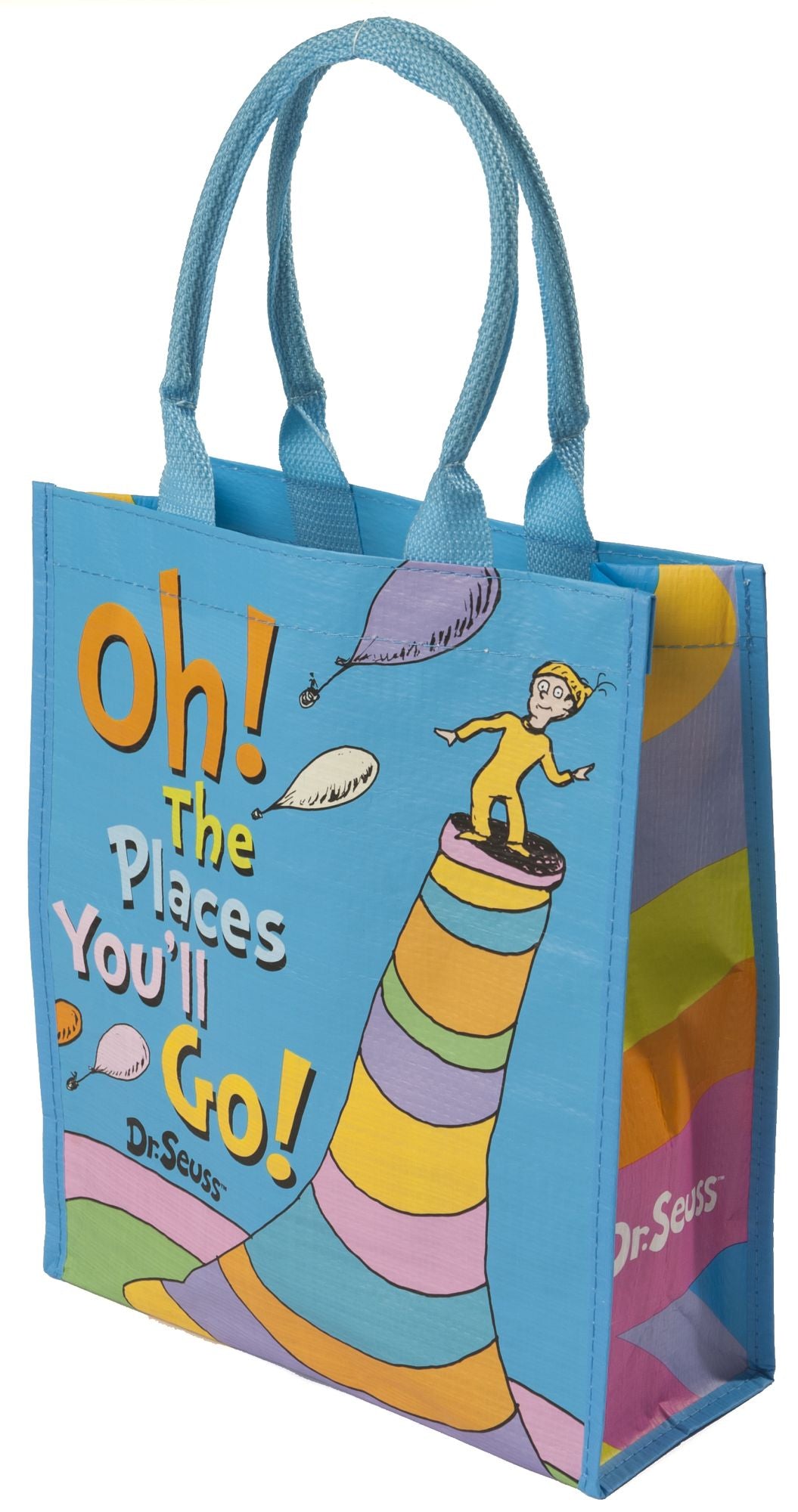 Dr. Seuss Oh The Places You'll Go Small Shopper Tote 11.5"x10"