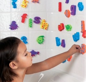 Munchkin Sea and Learn Bath Shapes